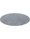 Urban Terrace Collection Area Rug -  Astoria (Blue) Round Blue  lifestyle 18