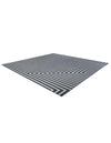 Urban Terrace Collection Area Rug -  Astoria (Blue) Square Blue  lifestyle 21