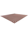 Urban Terrace Collection Area Rug -  Astoria (Rust Red) Square Rust Red  lifestyle 18