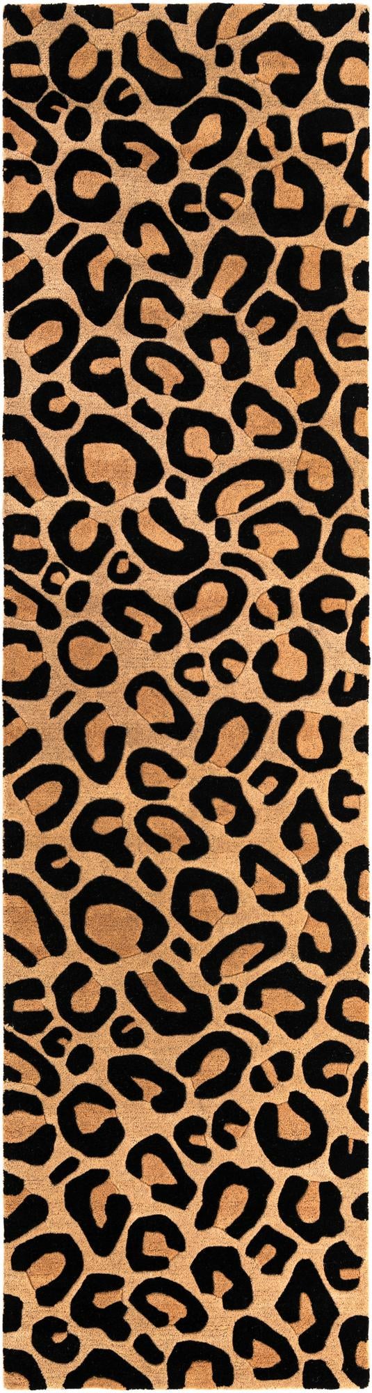 Hand Tufted Savannah Collection Area Rug - Serengeti Runner Beige and Black  lifestyle 17