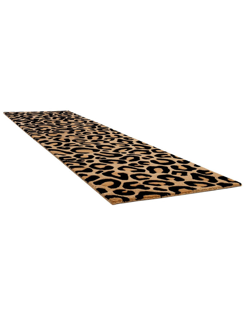 Hand Tufted Savannah Collection Area Rug - Serengeti Runner Beige and Black  lifestyle 22