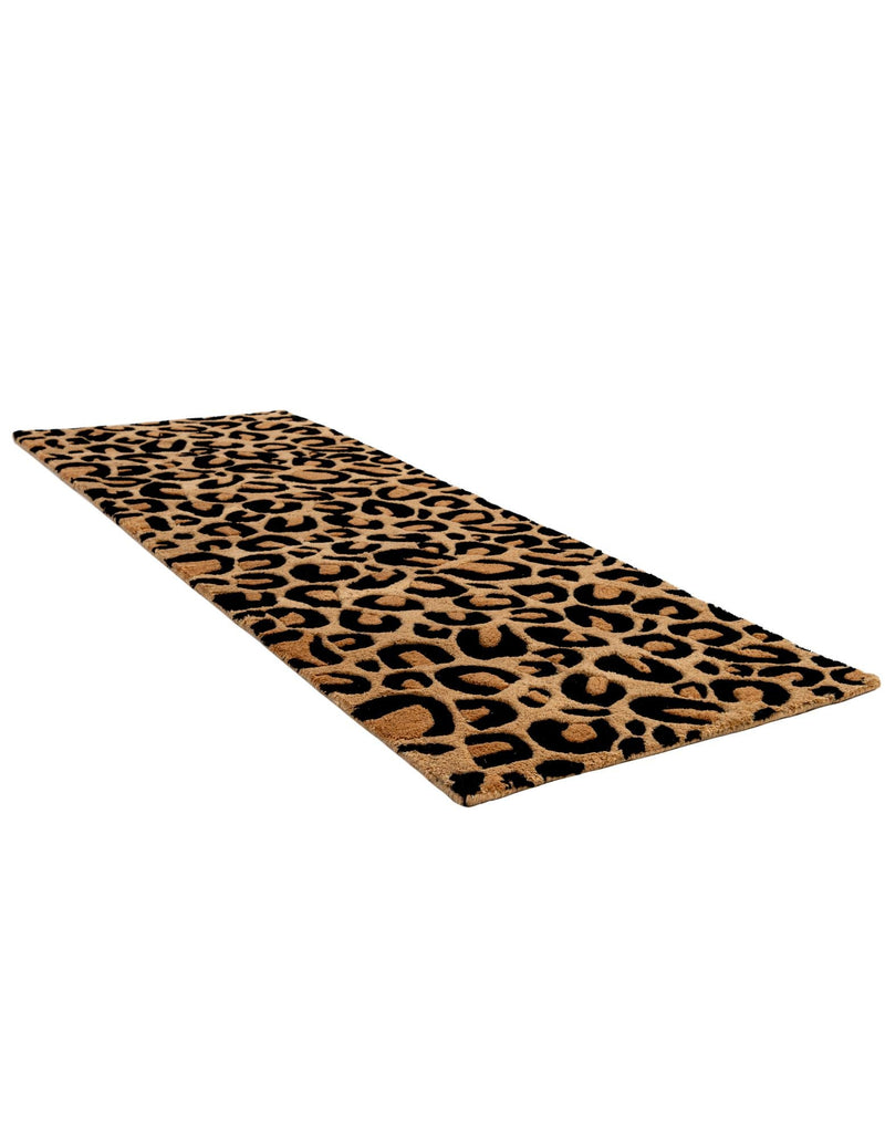 Hand Tufted Savannah Collection Area Rug - Serengeti Runner Beige and Black  lifestyle 24