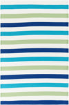 Serene Bay Outdoor Collection Area Rug - Tranquil Rectangle Blue and Green Main