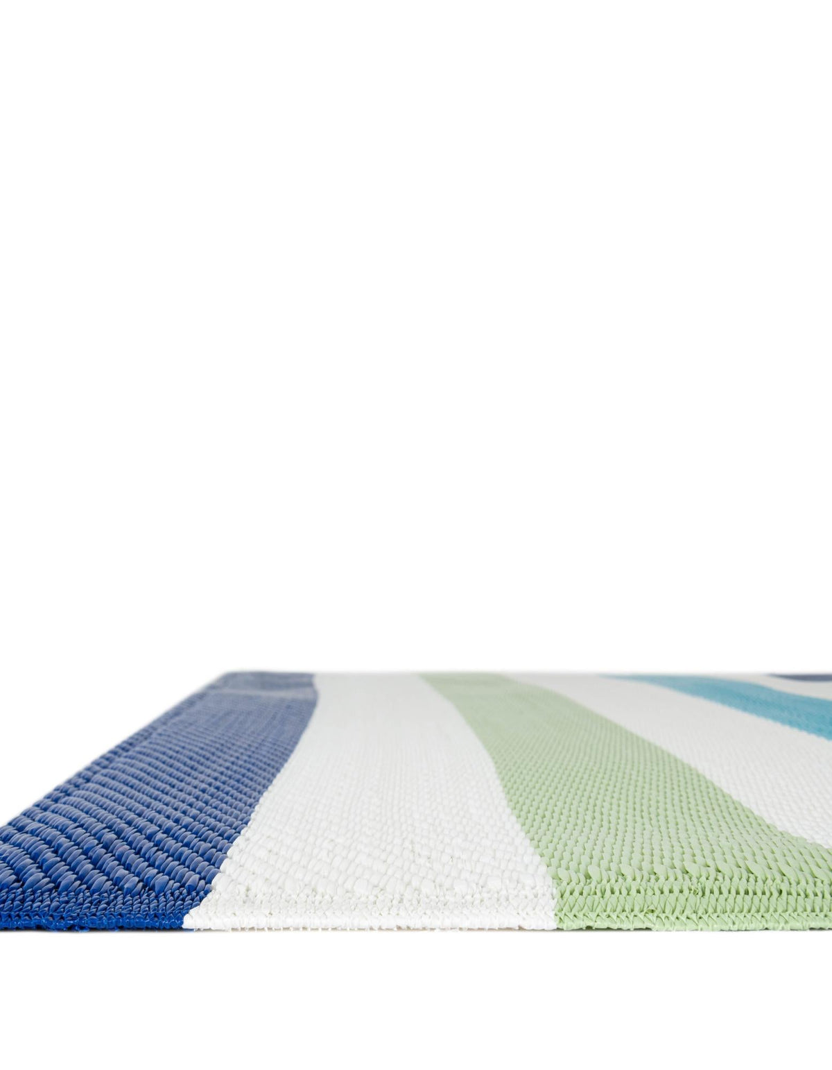 Serene Bay Outdoor Collection Area Rug - Tranquil Rectangle Blue and Green  lifestyle 4