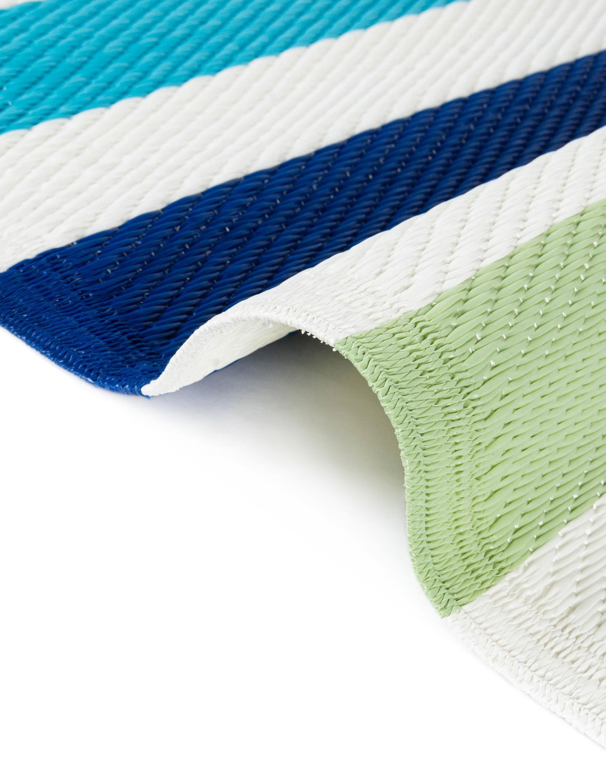 Serene Bay Outdoor Collection Area Rug - Tranquil Rectangle Blue and Green  lifestyle 7