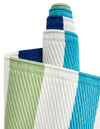Serene Bay Outdoor Collection Area Rug - Tranquil Rectangle Blue and Green  lifestyle 8