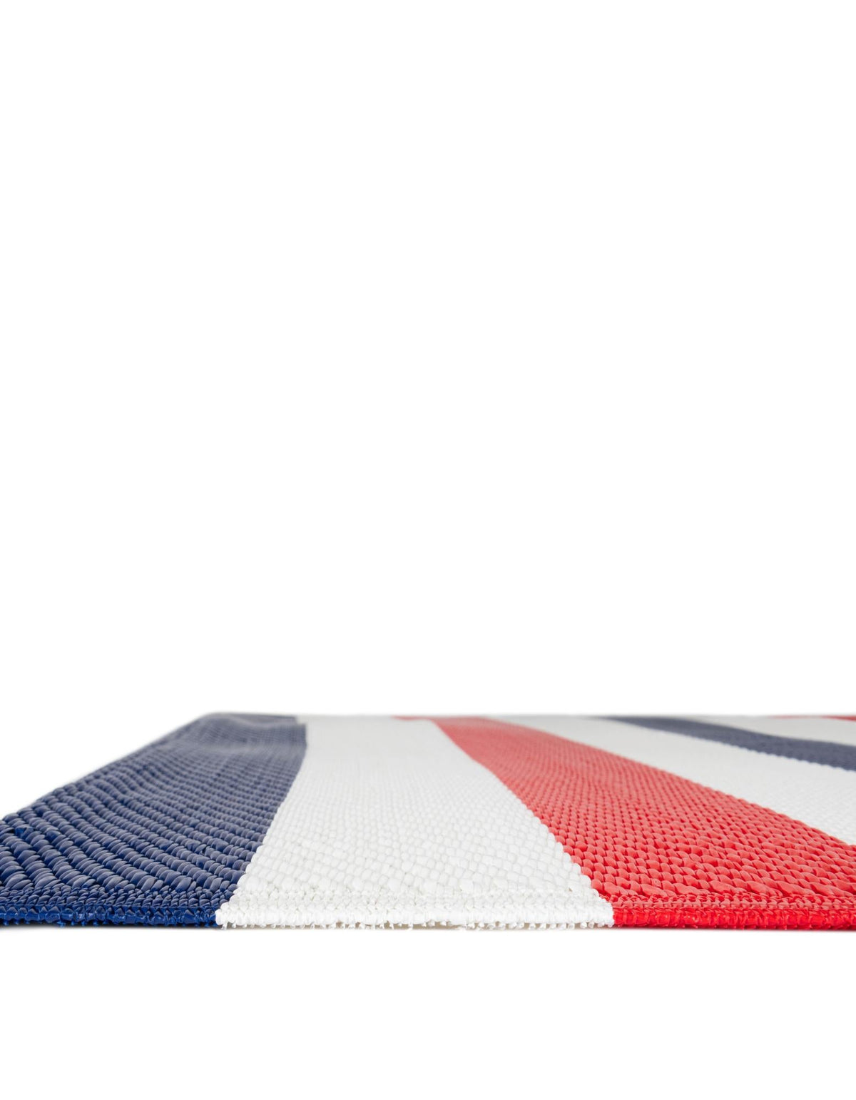 Serene Bay Outdoor Collection Area Rug - Tranquil Runner Navy Bue and Red  lifestyle 14