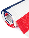 Serene Bay Outdoor Collection Area Rug - Tranquil Runner Navy Bue and Red  lifestyle 19