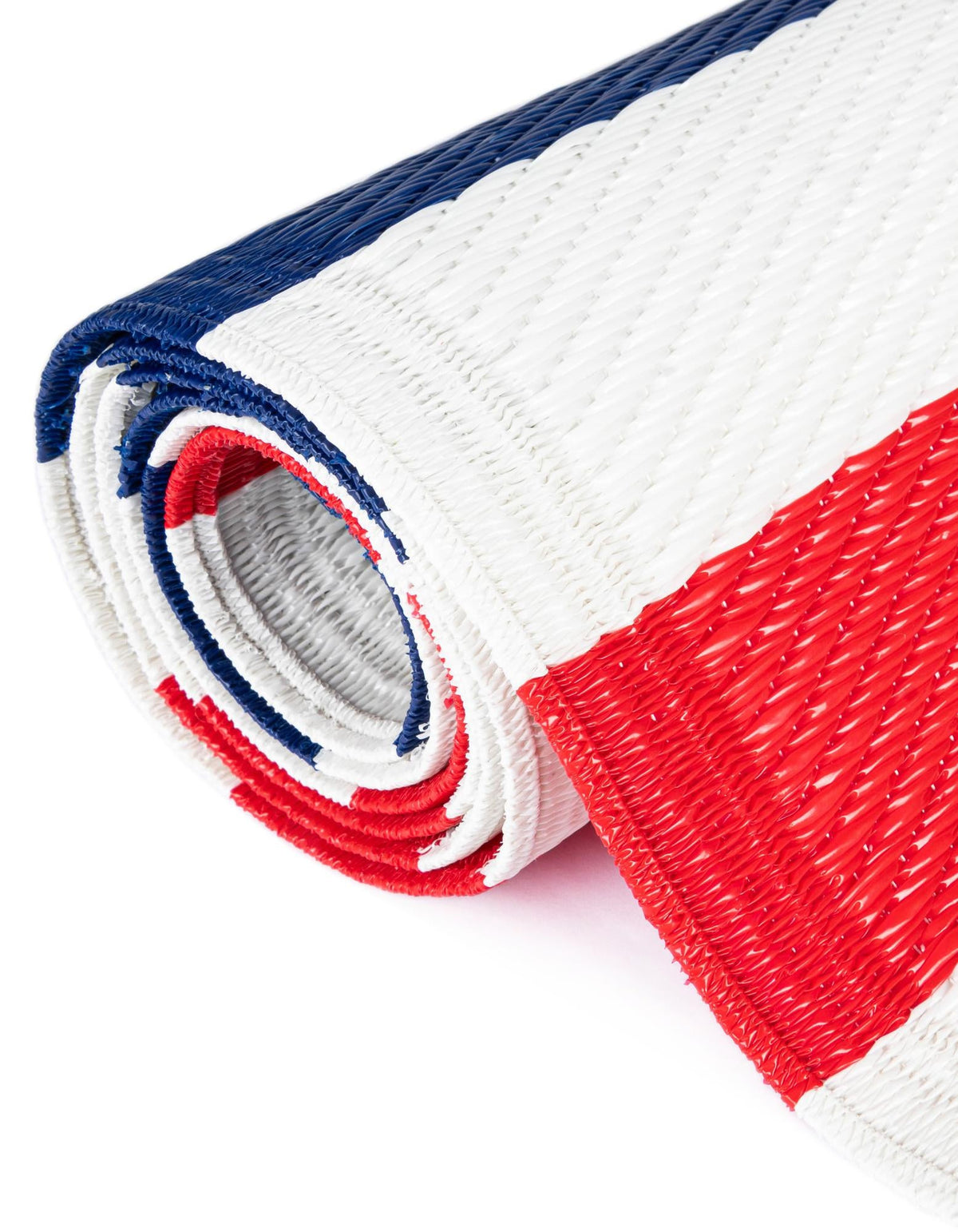 Serene Bay Outdoor Collection Area Rug - Tranquil Runner Navy Bue and Red  lifestyle 19