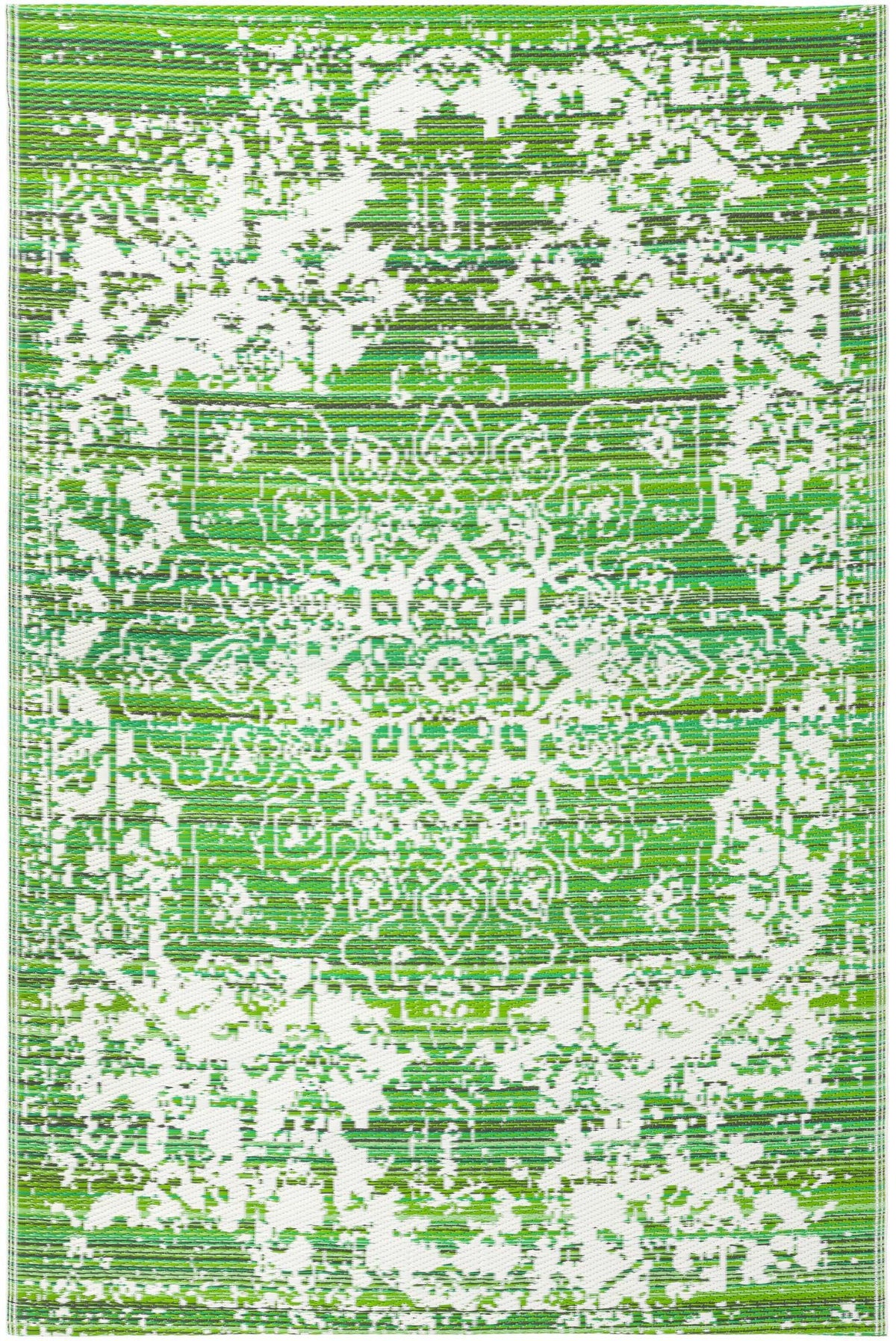 Serene Bay Outdoor Collection Area Rug -  Strand Rectangle Green  lifestyle 3