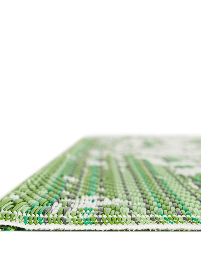 Serene Bay Outdoor Collection Area Rug -  Strand Rectangle Green  lifestyle 40