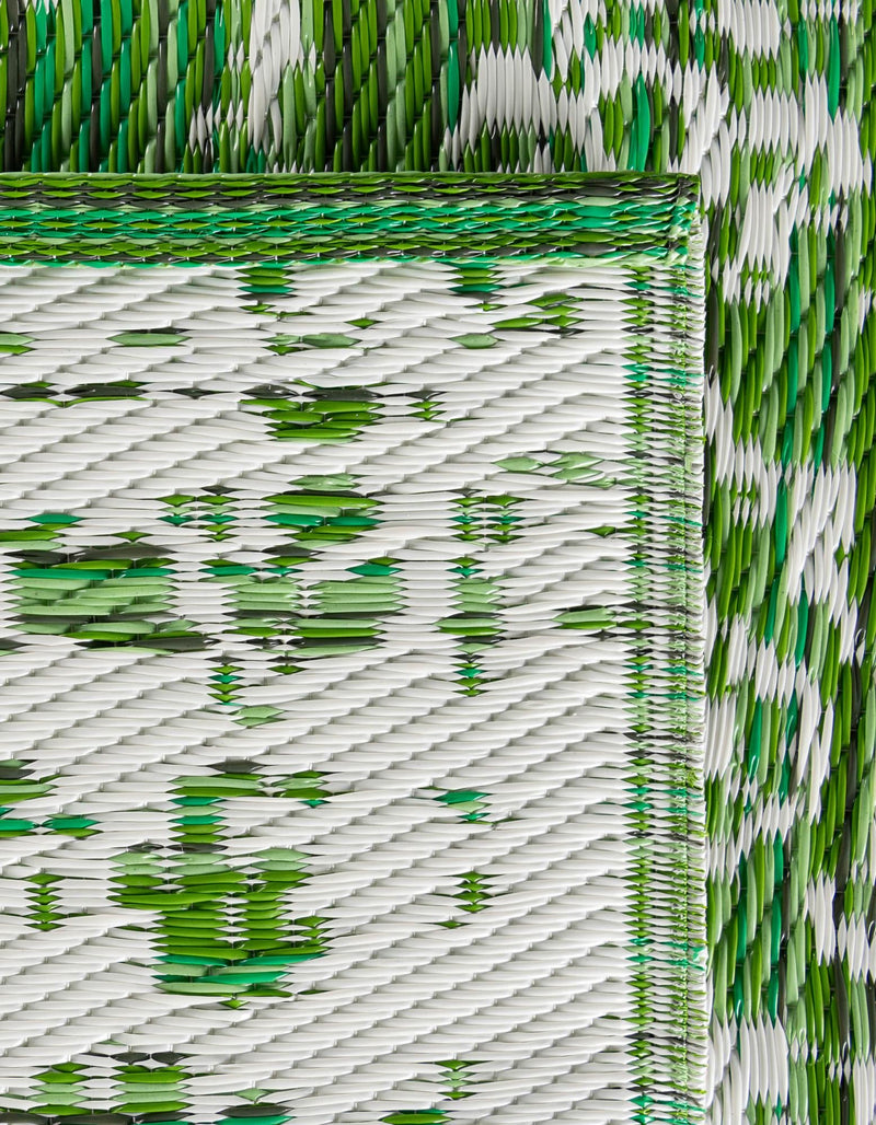 Serene Bay Outdoor Collection Area Rug -  Strand Rectangle Green  lifestyle 52