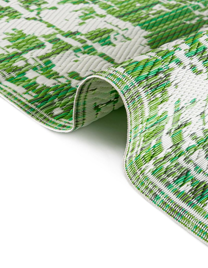 Serene Bay Outdoor Collection Area Rug -  Strand Rectangle Green  lifestyle 58