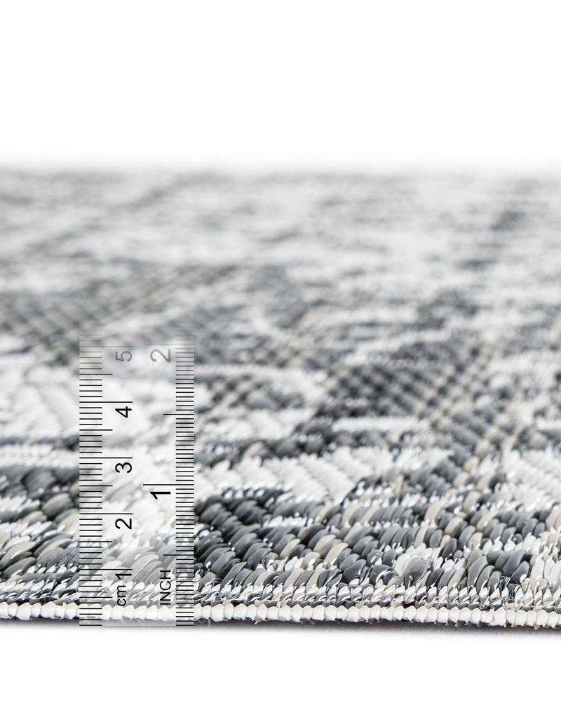 Serene Bay Outdoor Collection Area Rug -  Strand Rectangle Gray  lifestyle 29