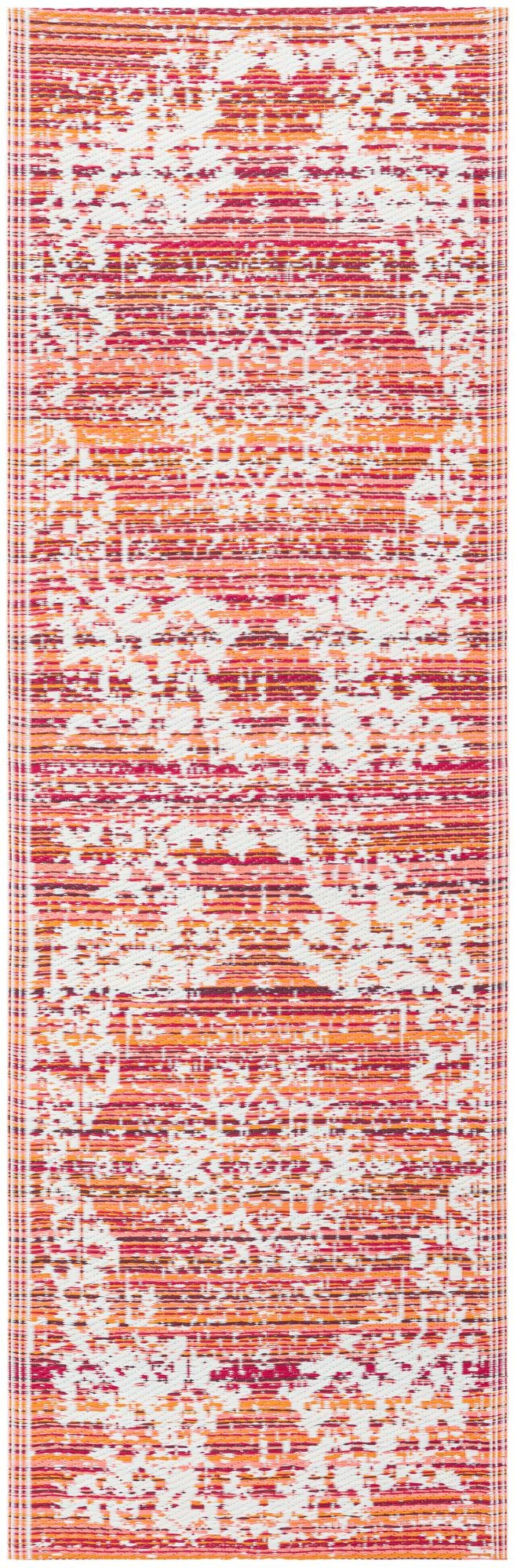 Serene Bay Outdoor Collection Area Rug -  Strand Runner Red  lifestyle 104