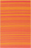 Serene Bay Outdoor Collection Area Rug -  Haven Rectangle Fuchsia Sunset  lifestyle 2