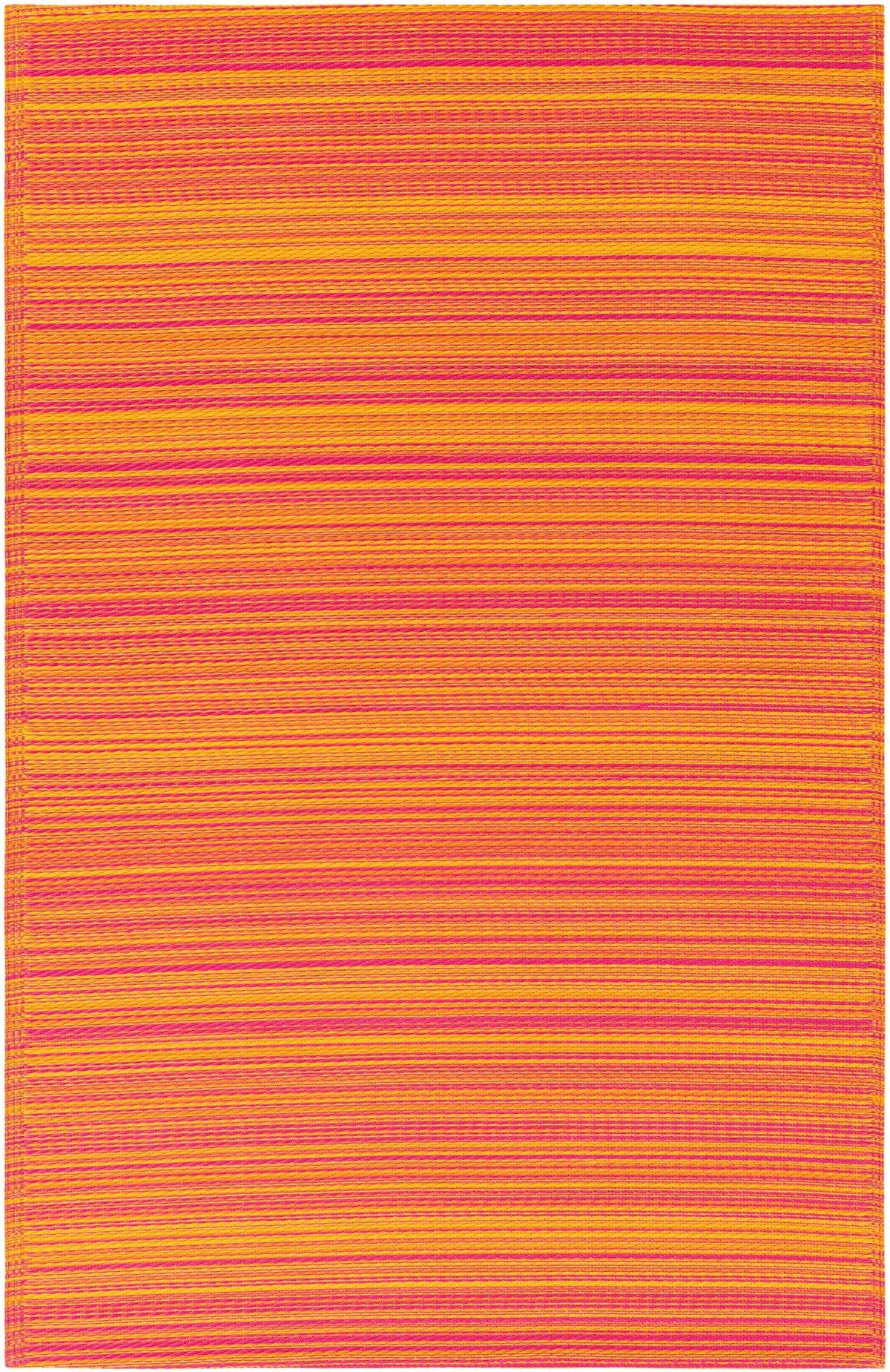 Serene Bay Outdoor Collection Area Rug -  Haven Rectangle Fuchsia Sunset  lifestyle 2