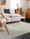 Serene Bay Outdoor Collection Area Rug -  Haven Rectangle Pastel Gray  lifestyle 62