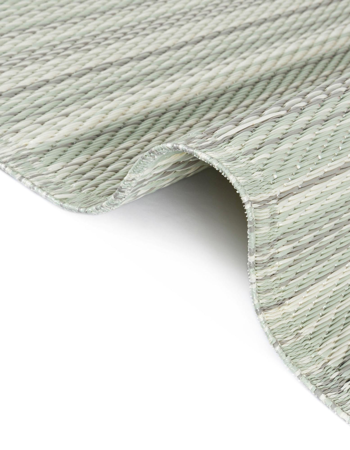 Serene Bay Outdoor Collection Area Rug -  Haven Runner Pastel Gray  lifestyle 68