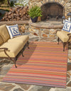 Serene Bay Outdoor Collection Area Rug -  Haven Rectangle Multi  lifestyle 7