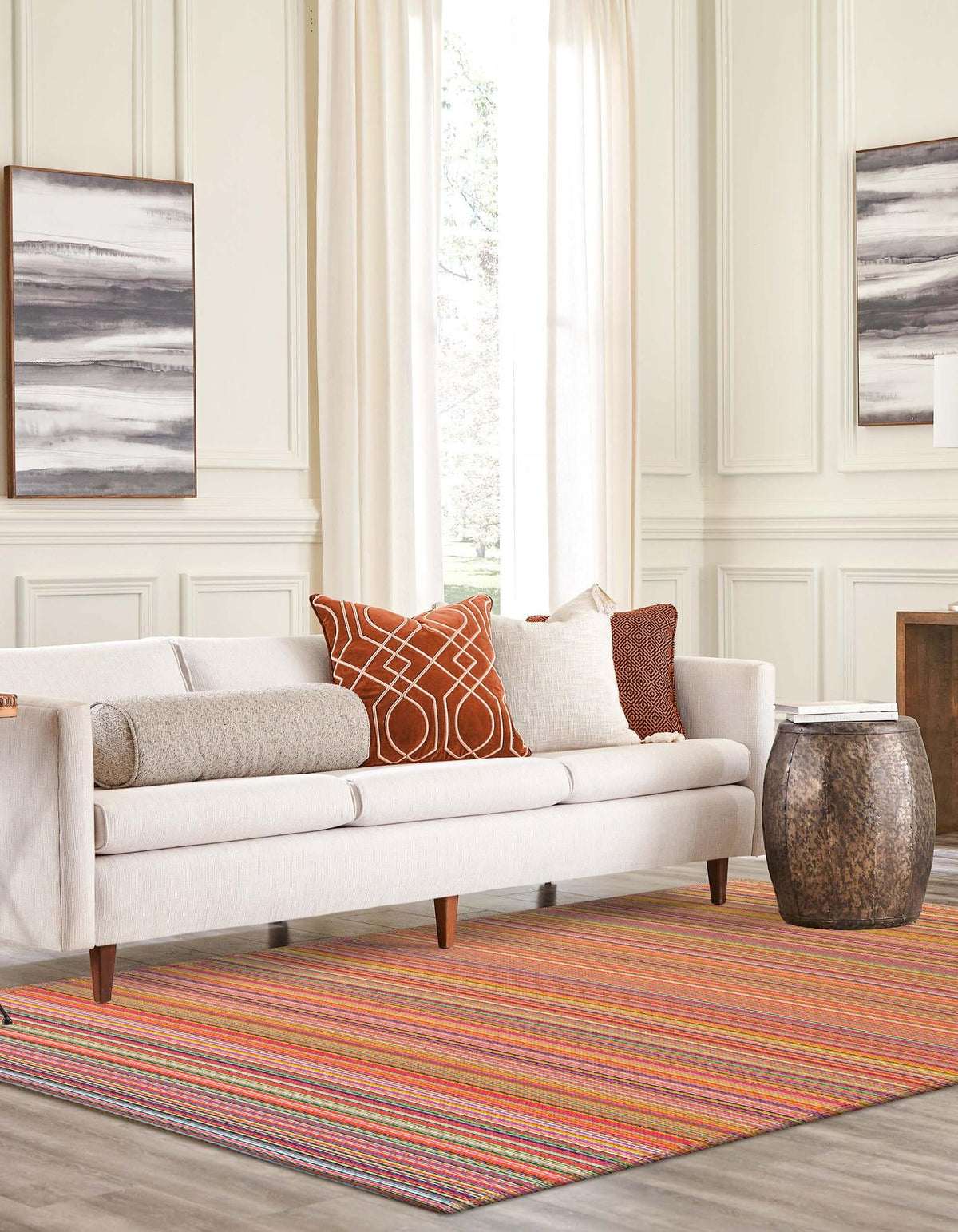 Serene Bay Outdoor Collection Area Rug -  Haven Rectangle Multi  lifestyle 13