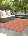 Serene Bay Outdoor Collection Area Rug -  Haven Rectangle Multi  lifestyle 19