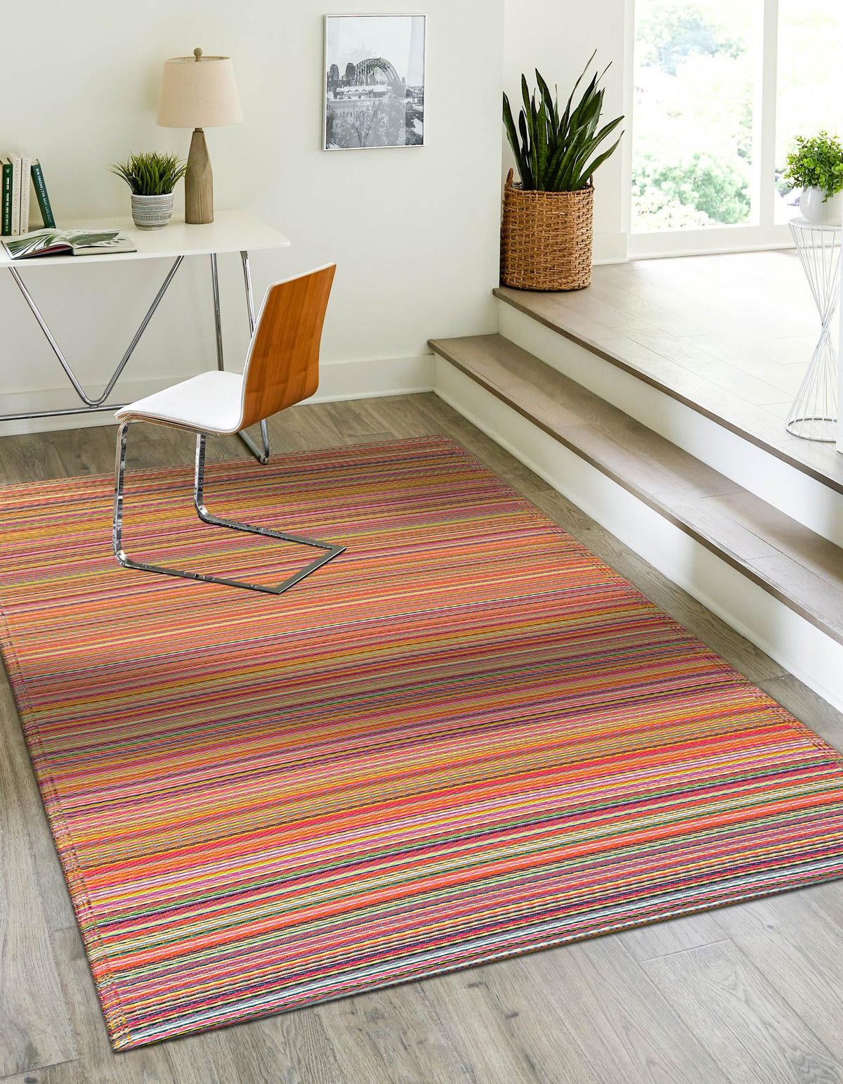 Serene Bay Outdoor Collection Area Rug -  Haven Rectangle Multi  lifestyle 25