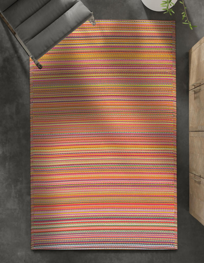 Serene Bay Outdoor Collection Area Rug -  Haven Rectangle Multi  lifestyle 61