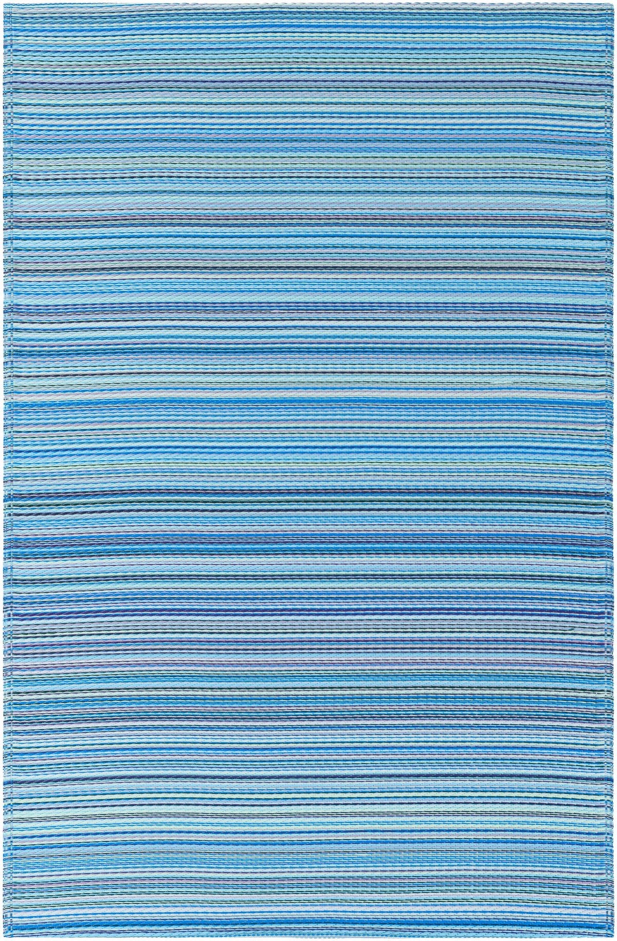 Serene Bay Outdoor Collection Area Rug -  Haven Rectangle Blue Main