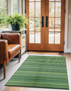 Serene Bay Outdoor Collection Area Rug -  Haven Rectangle Green  lifestyle 6
