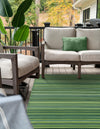 Serene Bay Outdoor Collection Area Rug -  Haven Rectangle Green  lifestyle 8
