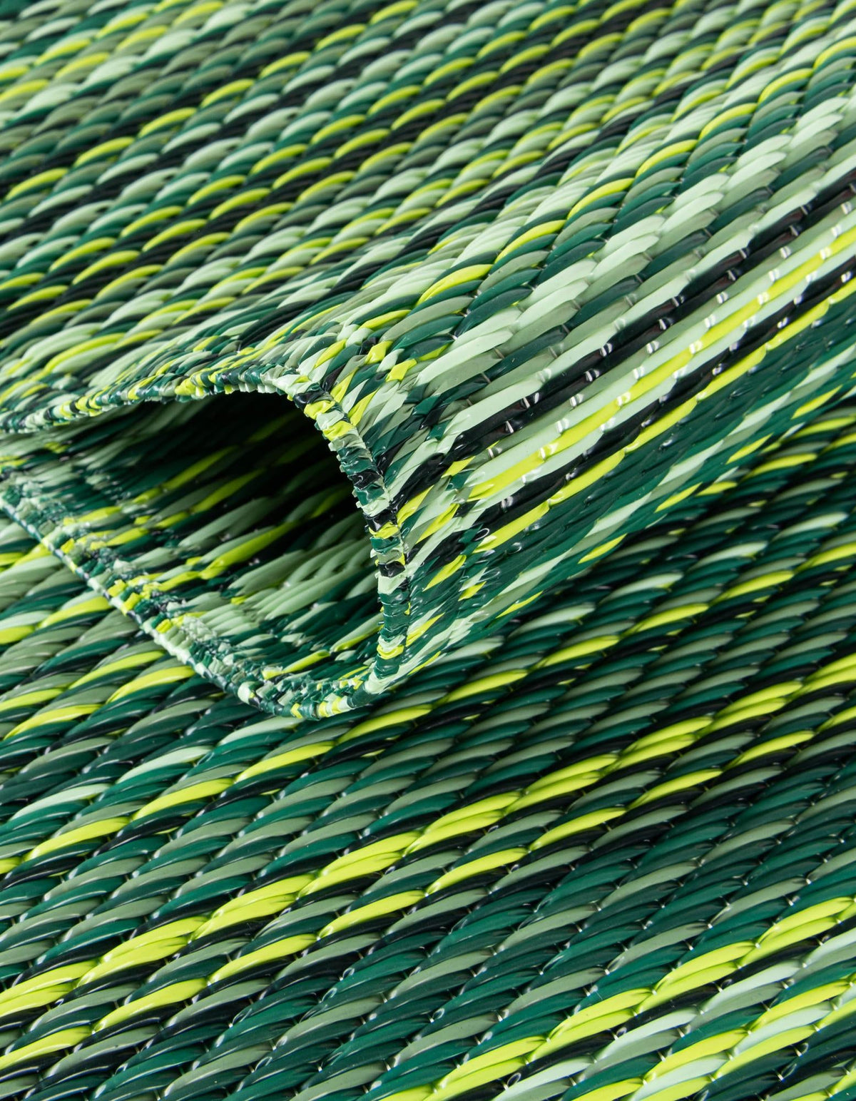 Serene Bay Outdoor Collection Area Rug -  Haven Runner Green  lifestyle 50