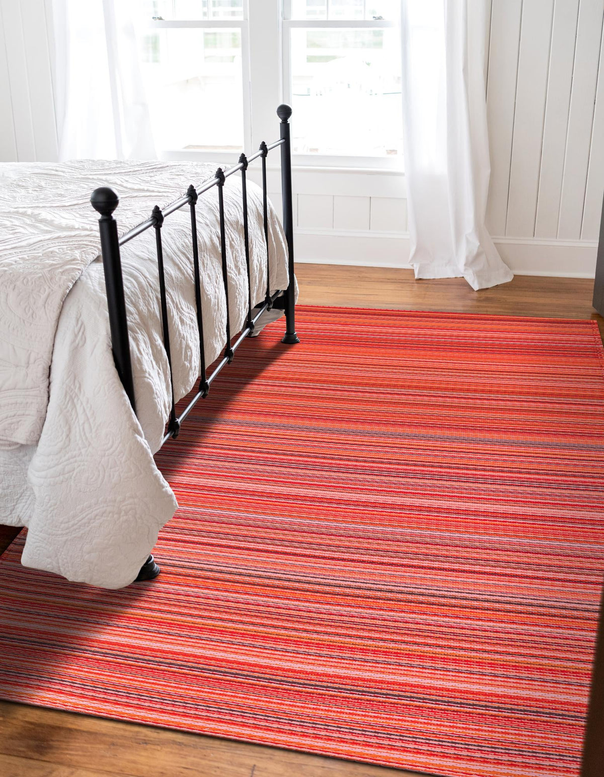 Serene Bay Outdoor Collection Area Rug -  Haven Rectangle Red  lifestyle 20