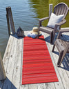 Serene Bay Outdoor Collection Area Rug -  Haven Runner Red  lifestyle 47