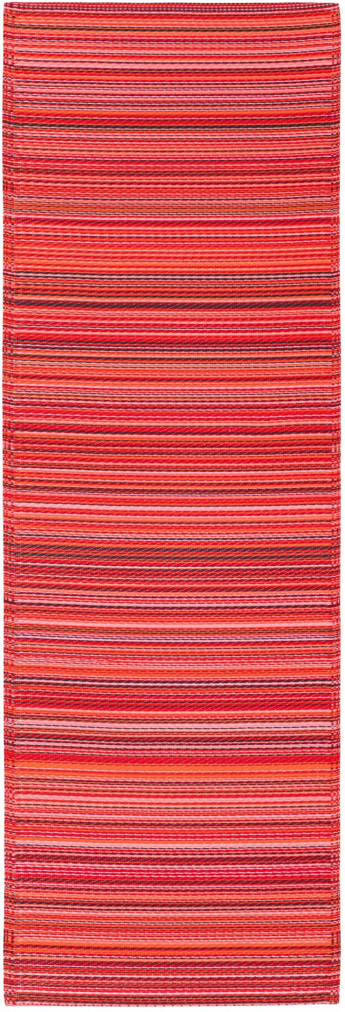 Serene Bay Outdoor Collection Area Rug -  Haven Runner Red  lifestyle 92