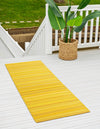 Serene Bay Outdoor Collection Area Rug -  Haven Runner Yellow  lifestyle 60