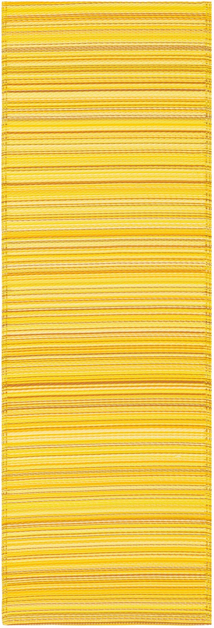 Serene Bay Outdoor Collection Area Rug -  Haven Runner Yellow  lifestyle 93