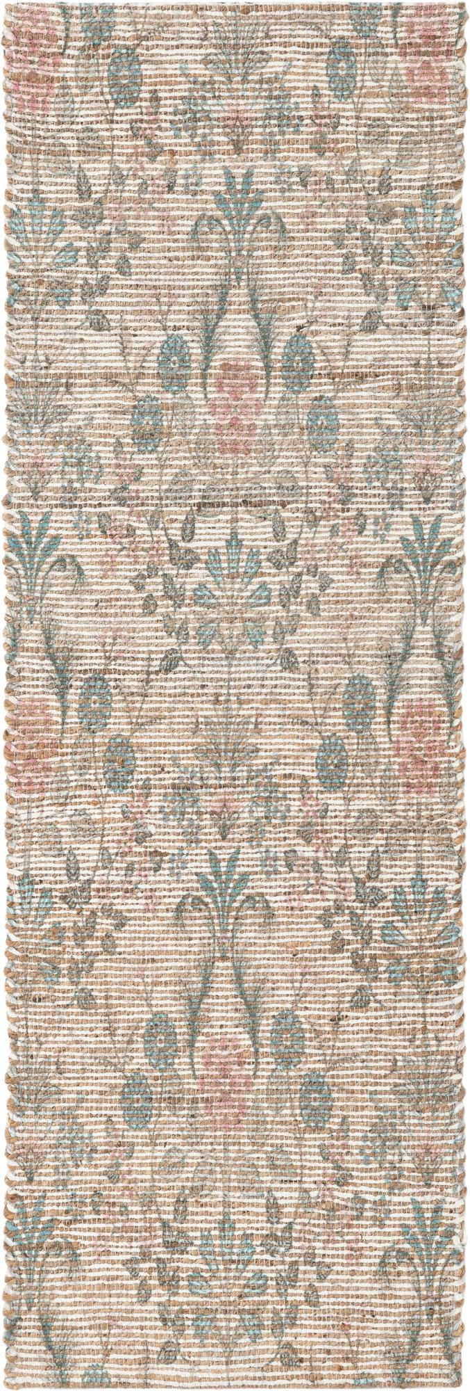 Savannah Threads Collection Area Rug -  Mendocino Runner Ivory  lifestyle 36