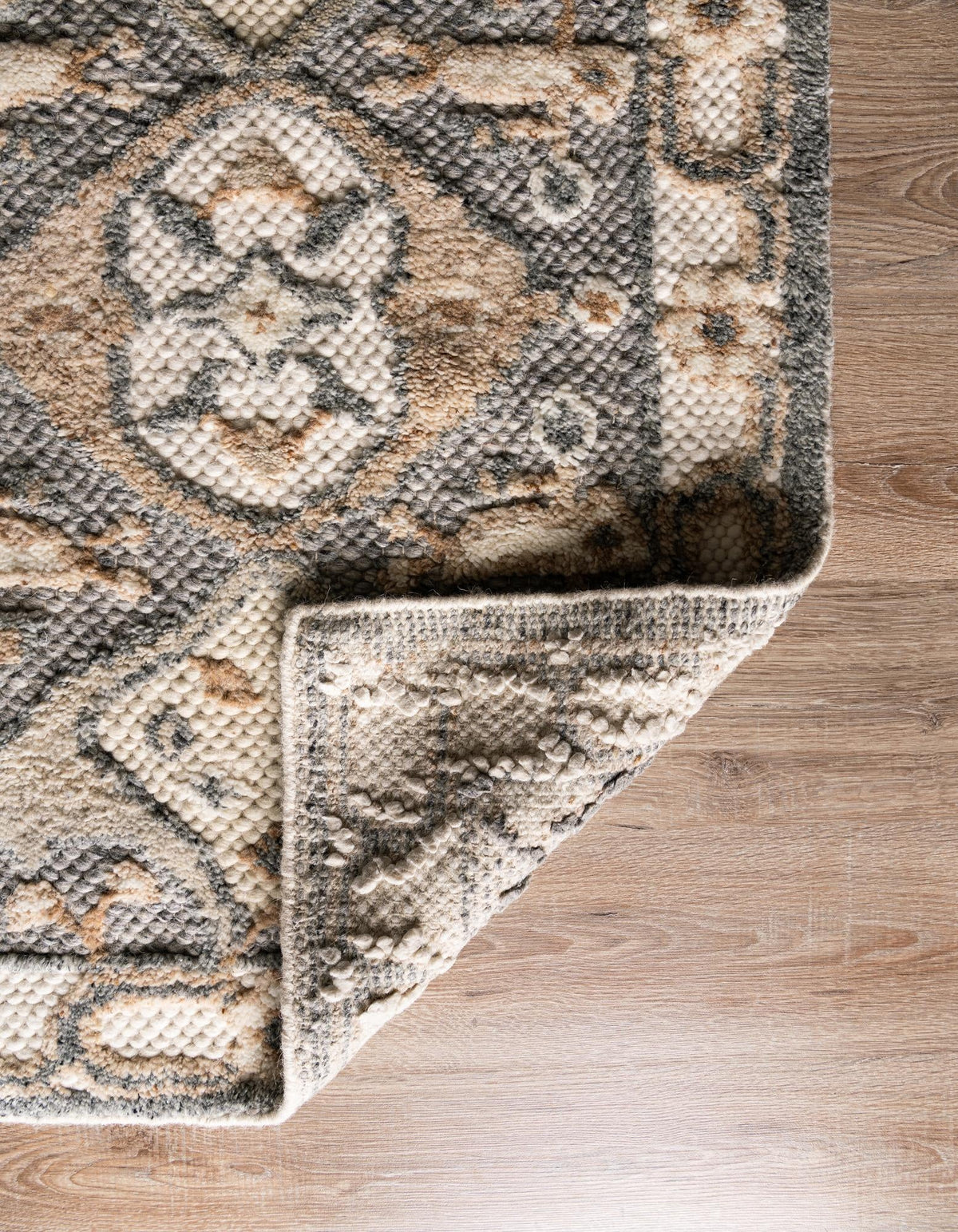 Byzantine Heritage Collection Area Rug - Istanbul Runner Antique Gray  lifestyle 29
