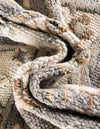 Byzantine Heritage Collection Area Rug - Istanbul Rectangle Antique Gray  lifestyle 10