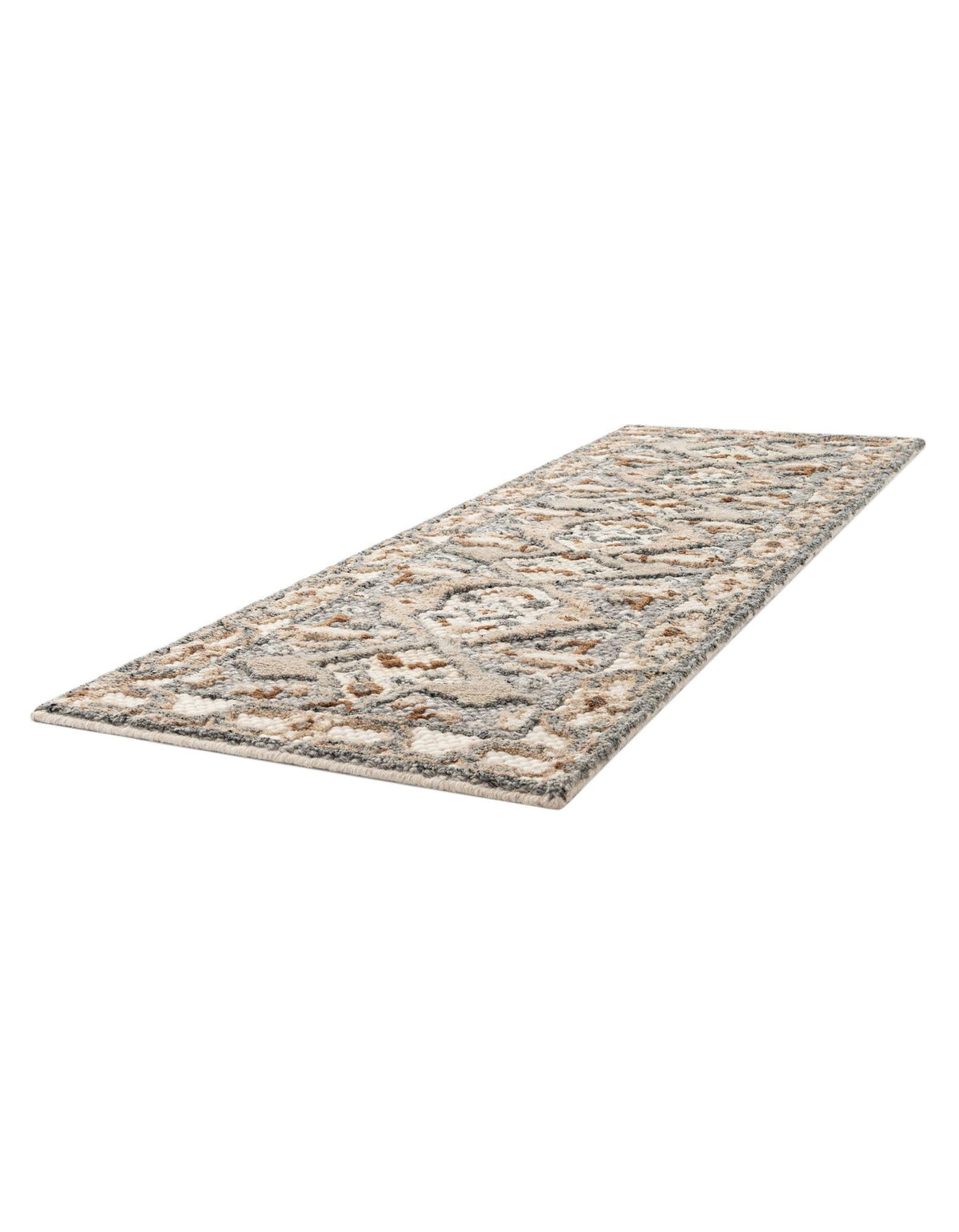 Byzantine Heritage Collection Area Rug - Istanbul Runner Antique Gray  lifestyle 22