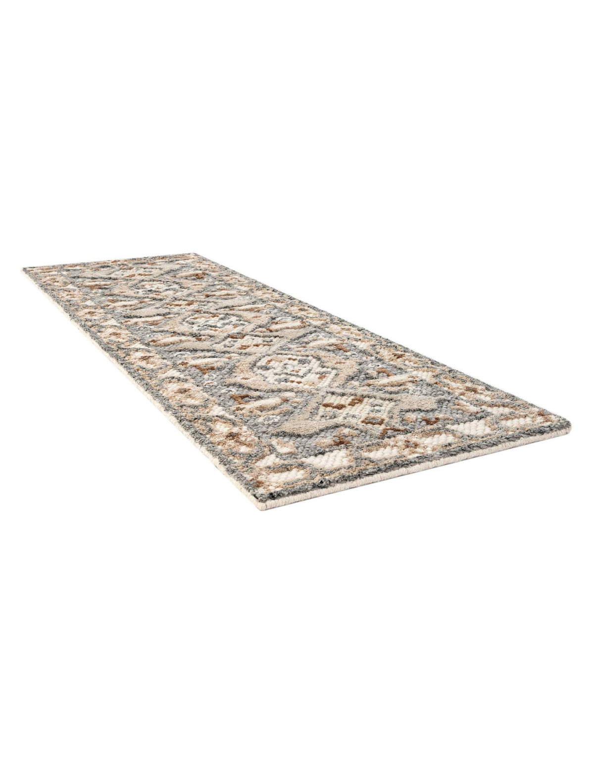 Byzantine Heritage Collection Area Rug - Istanbul Runner Antique Gray  lifestyle 23