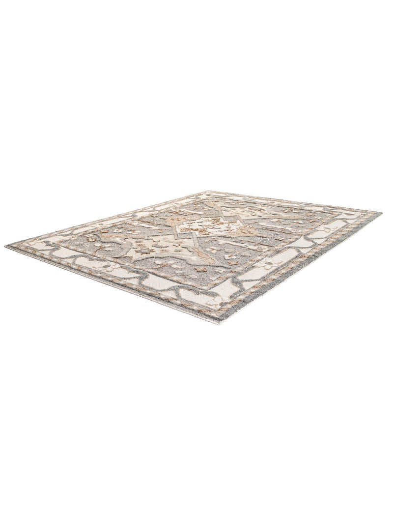 Byzantine Heritage Collection Area Rug - Istanbul Rectangle Antique Gray  lifestyle 3