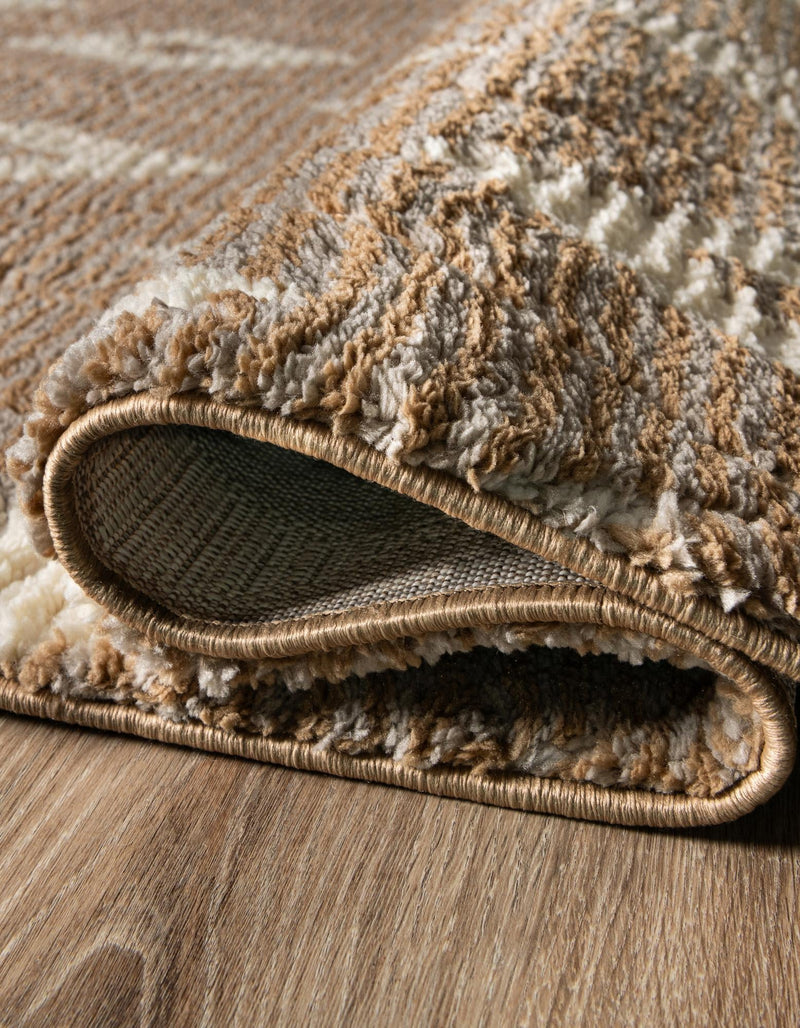 Sienna Collection Area Rug - Umbria Rectangle Caramel and Ivory  lifestyle 31