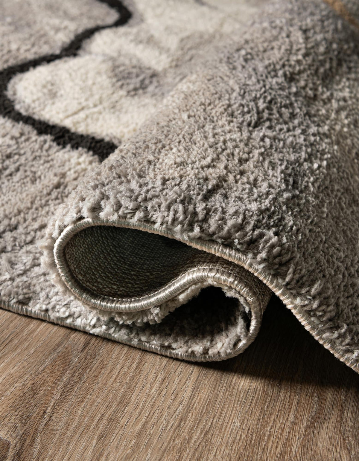 Sienna Collection Area Rug -  Tuscany Rectangle Gray and Ivory  lifestyle 12