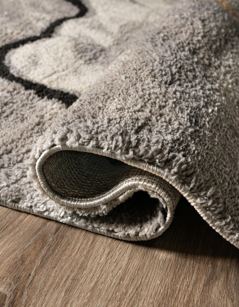 Sienna Collection Area Rug -  Tuscany Rectangle Gray and Ivory  lifestyle 12