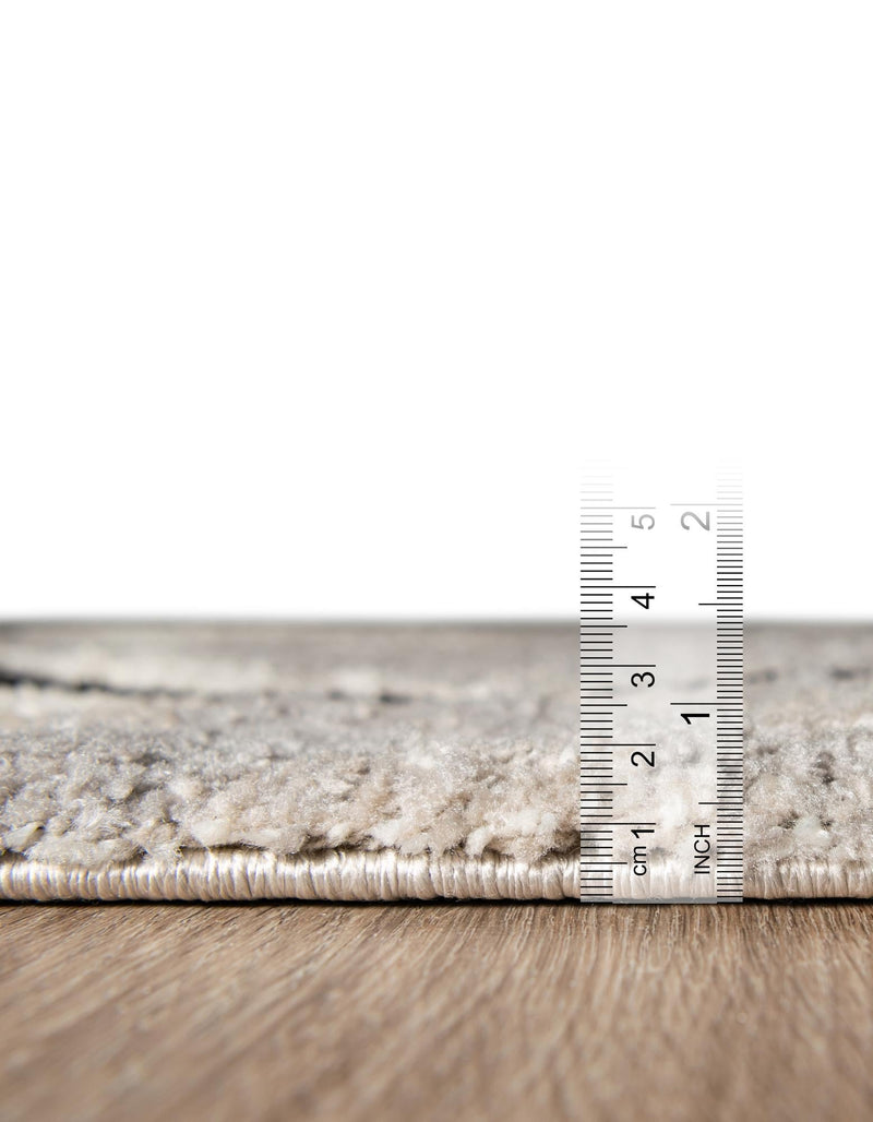 Sienna Collection Area Rug -  Tuscany Rectangle Gray and Ivory  lifestyle 13