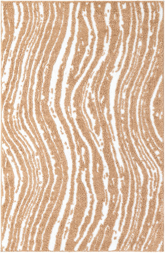 Sienna Collection Area Rug -  Garda Rectangle Caramel and Ivory  lifestyle 2