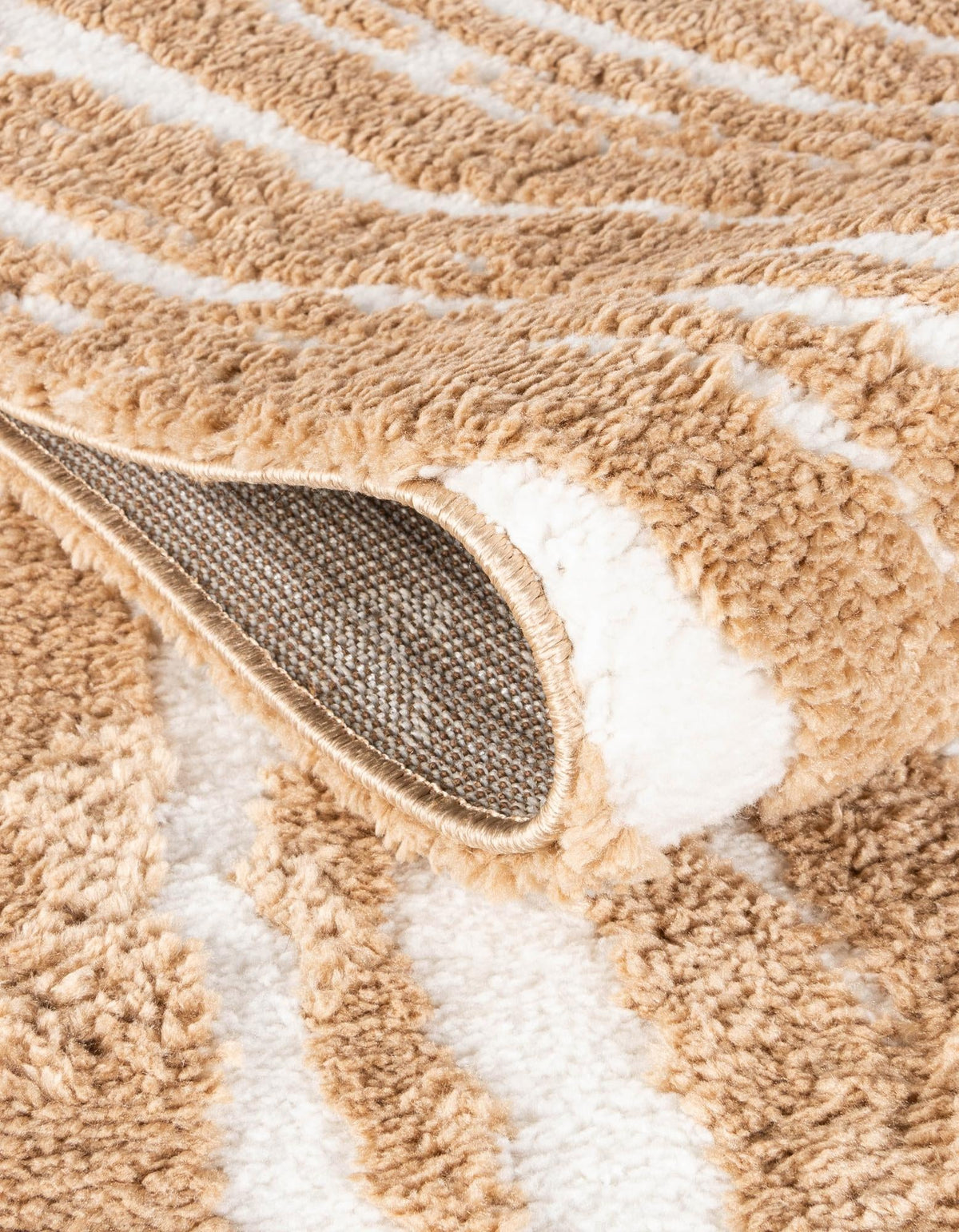 Sienna Collection Area Rug -  Garda Rectangle Caramel and Ivory  lifestyle 22