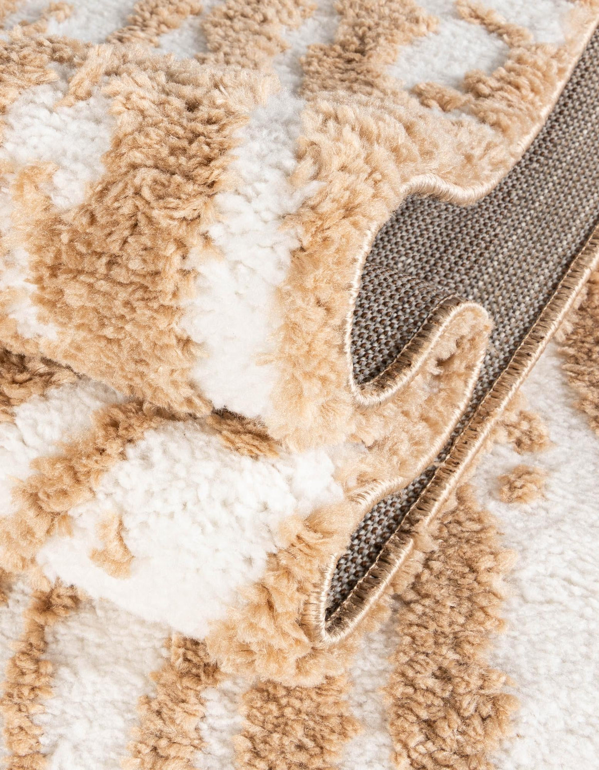 Sienna Collection Area Rug -  Garda Rectangle Caramel and Ivory  lifestyle 43
